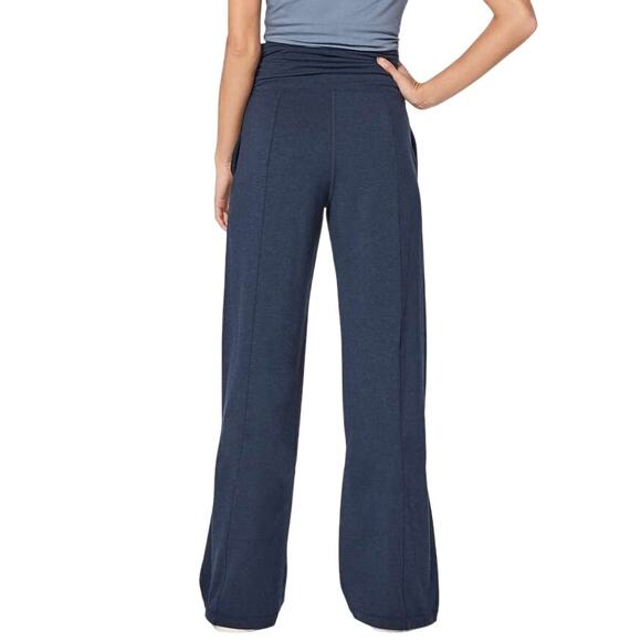 Lululemon Modal French Terry Take It Easy Pants 31" in Heathered Mod Naval Blue - Picture 8 of 13